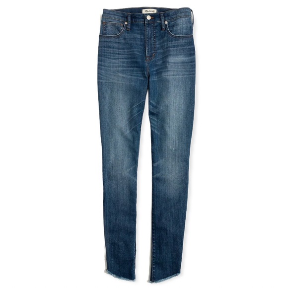 MADEWELL 10" High-Rise Skinny Jeans- Tulip-Hem Edition - Picture 11 of 11